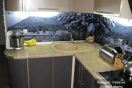 Подробное описание ремонта кухни 7 кв.м в Минске (54 фото)
