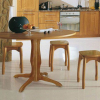 Обзор обеденных столов для кухни из дерева. 25 интересных моделей
