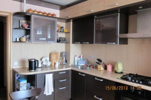 Как спрятать газовый счетчик на кухне 12 кв.м (5 фото)