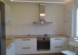 Угловая кухня в скандинавском стиле (15 фото)