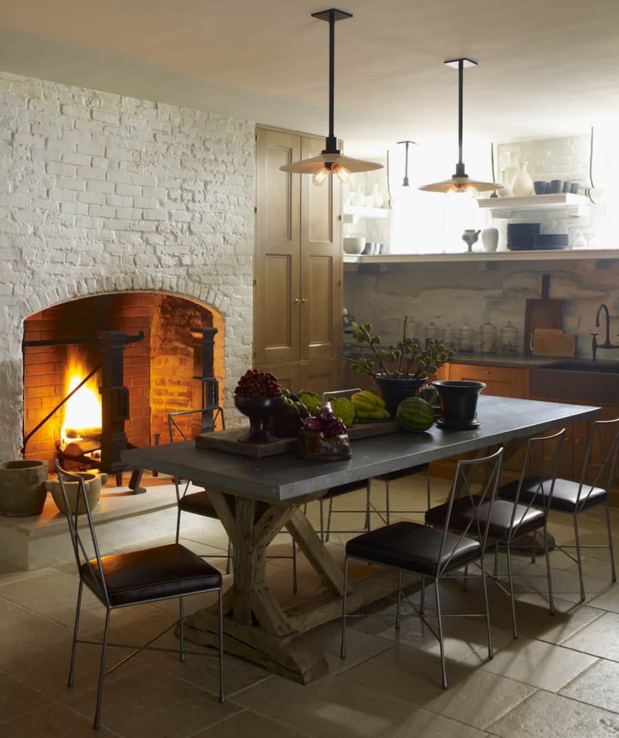 Дизайн кухни-гостиной: фото красивых интерьеров