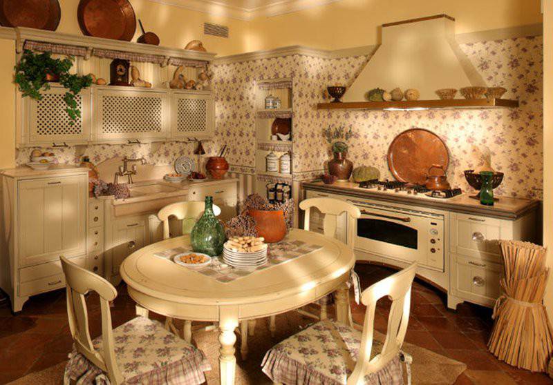 Особенности дизайна итальянских кухонь