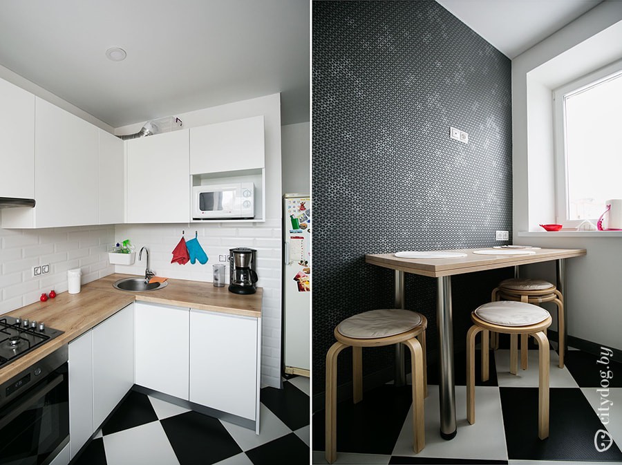 Ремонт кухни 5 метров. Кухня в скандинавском стиле в хрущевке 5 кв.м. Черно белая кухня в хрущевке. Ди-Айн кухни в хрущевке. Кухни в маленьких квартирах.