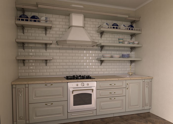 Варианты отделки стен кухни плиткой (68 фото) - красивые картинки и HD фото