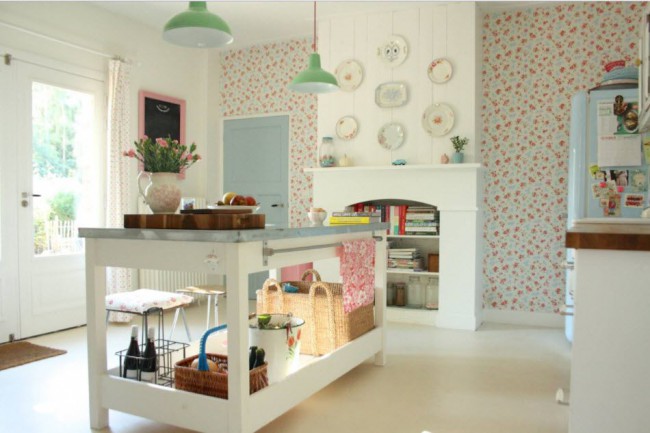 Дизайн кухни в частном доме: 50 лучших фото