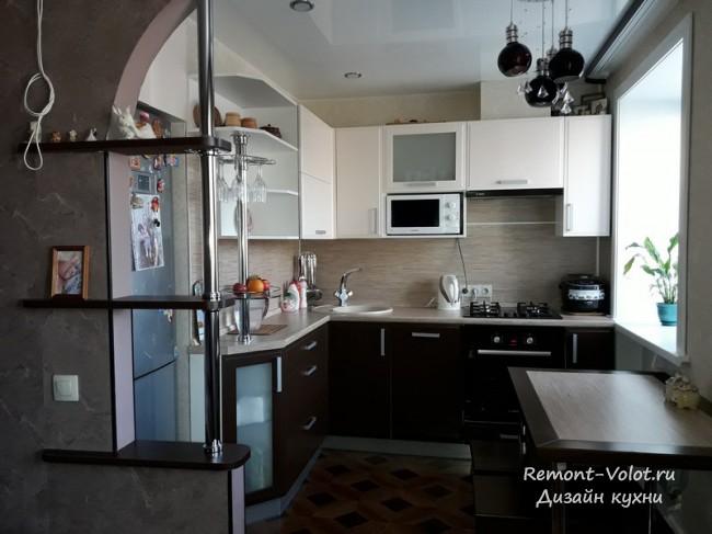 Угловые кухни - фото в реальных квартирах