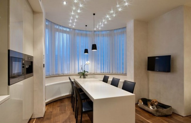 Дизайн квартиры с эркером в гостиной (40 фото)