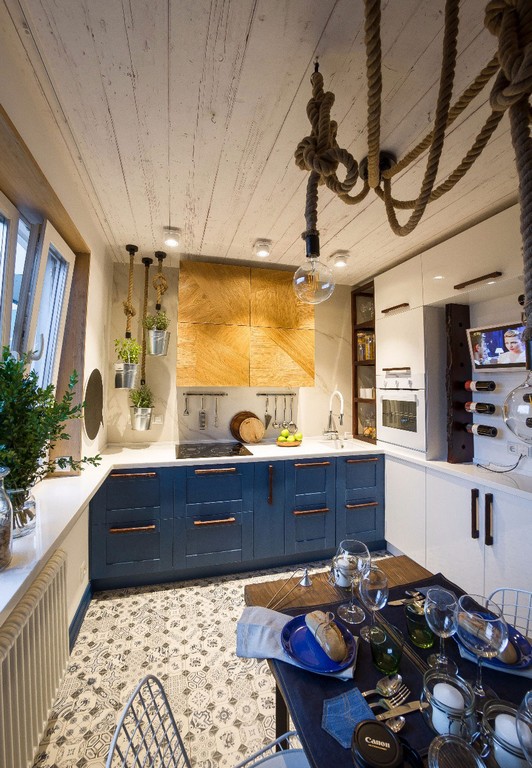 Кухня в морском стиле – оформляем стильный дизайн с умом! 89 фото по дизайну!