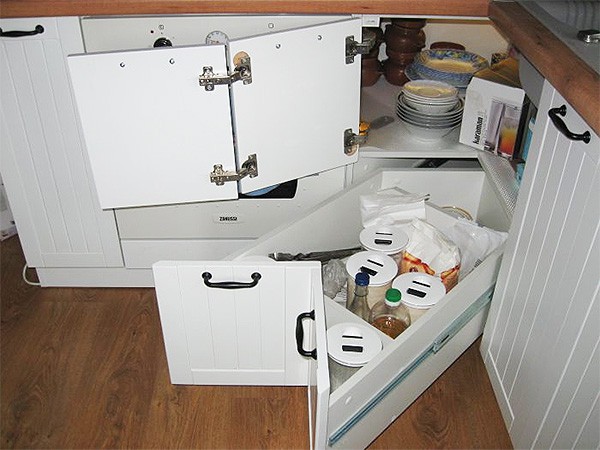 Механизм углового шкафа кухни