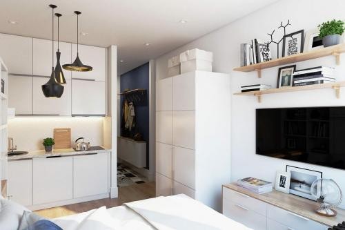 Как обустроить удобную кухню в квартире-студии: советы по дизайну 125 идей в фото
