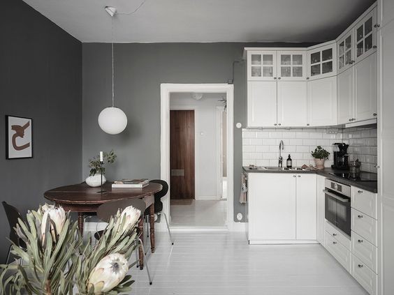 Серая кухня (84 фото): достоинства нейтрального цвета в интерьере