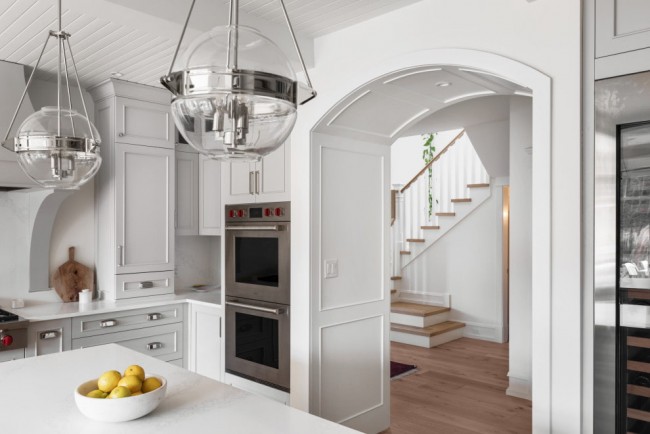 Арка на кухню вместо двери (30 фото): стильные арки в современном .