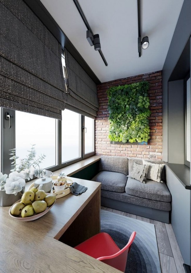 20 идей кухни на балконе и лоджии в квартире