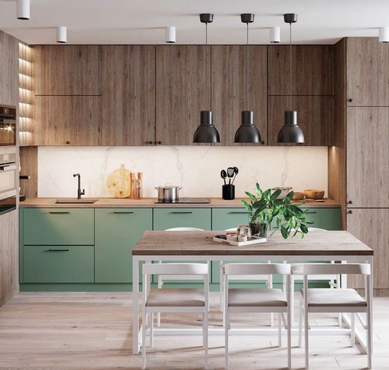 40 актуальных и красивых идей дизайна кухни 9 кв м